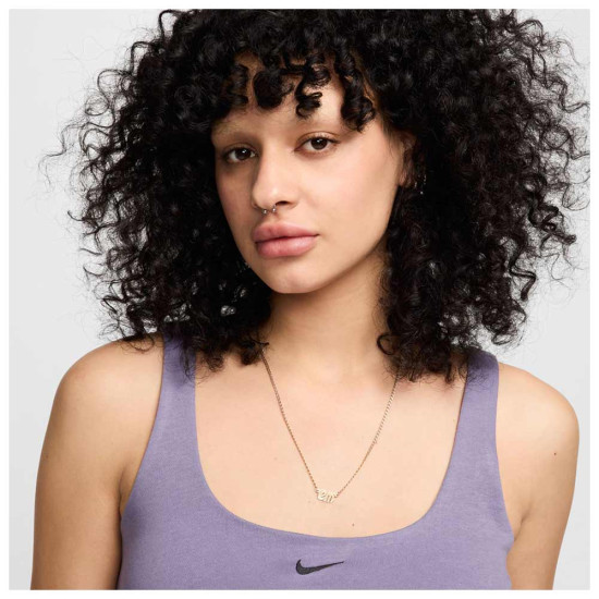 Nike Γυναικεία αμάνικη μπλούζα Sportswear Chill Terry Slim French Terry Cropped Tank Top